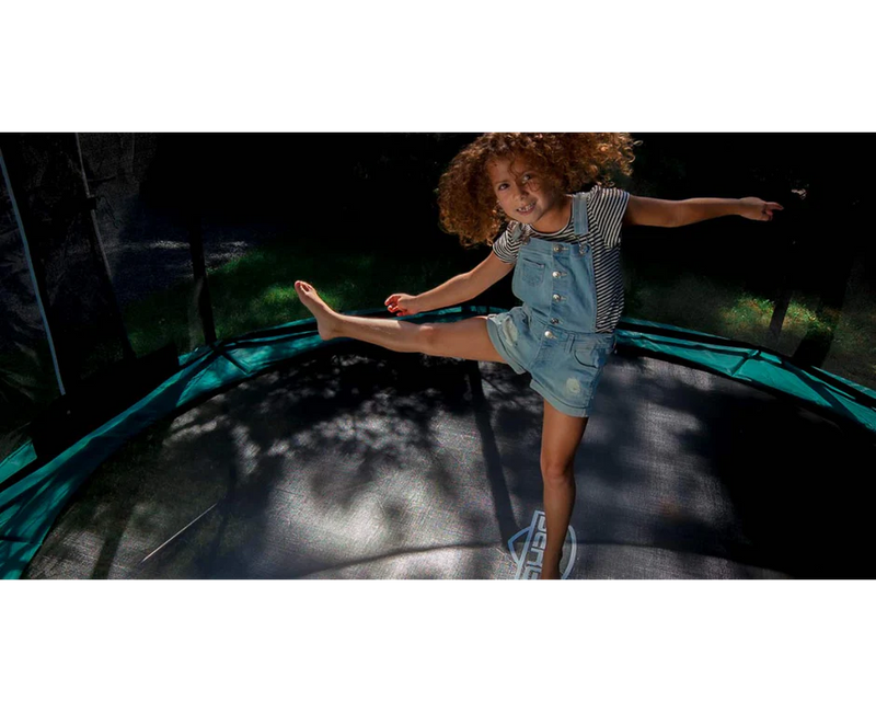 Load image into Gallery viewer, BERG Champion 11' Round Above Ground Trampoline + Safety Net Deluxe