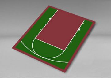 Load image into Gallery viewer, Small Basketball Court Kit 1