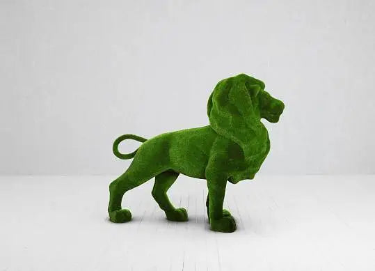 Load image into Gallery viewer, Topiary Standing Lion Big