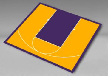 Load image into Gallery viewer, Small Basketball Court Kit 4