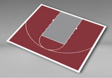 Load image into Gallery viewer, Small Basketball Court Kit 6