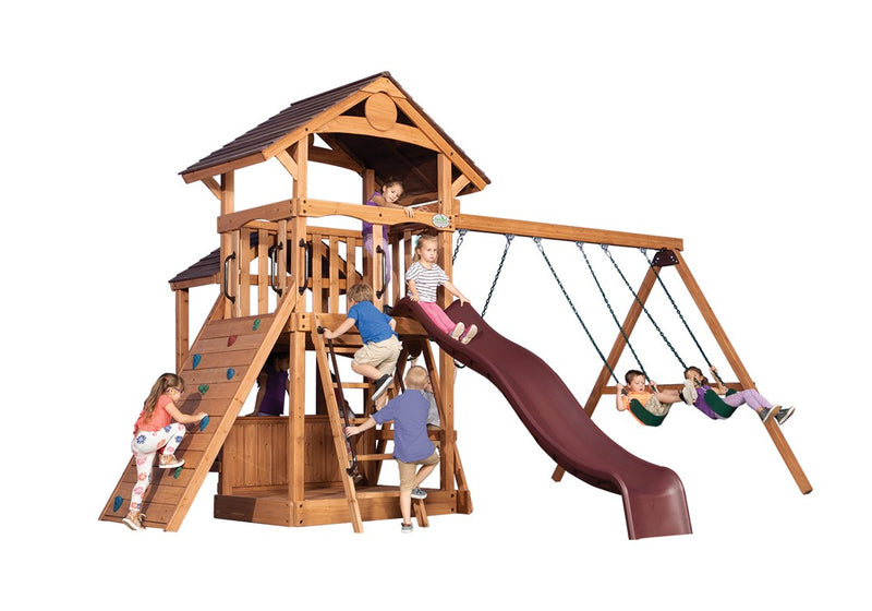 Load image into Gallery viewer, Adventure Outlook 2 Swing Set