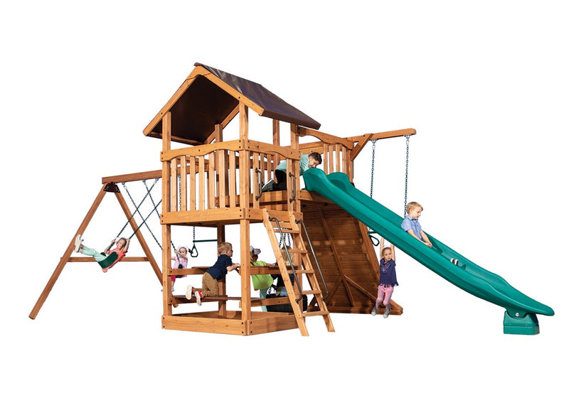 Load image into Gallery viewer, Adventure Outlook 4 Swing Set