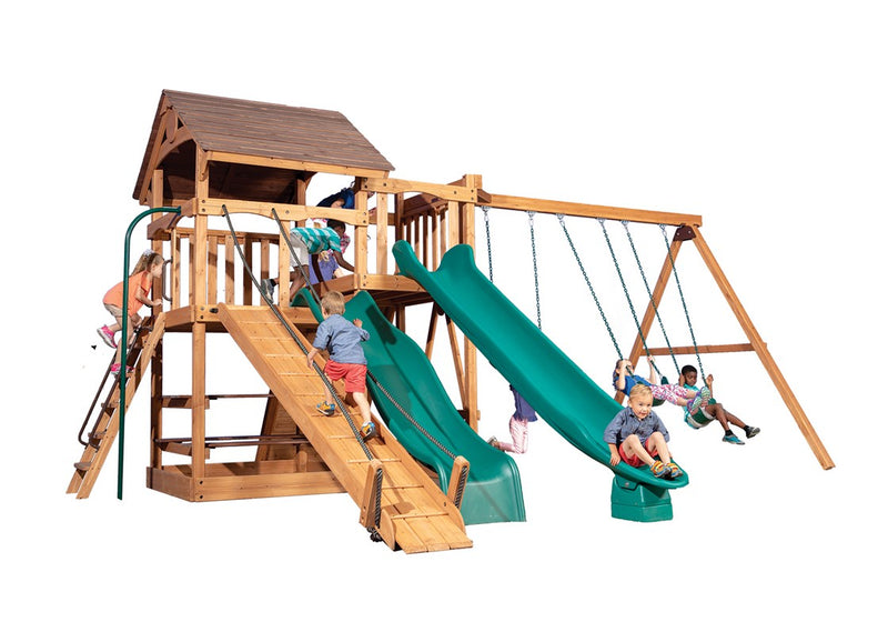 Load image into Gallery viewer, Adventure Outlook XL 3 Swing Set