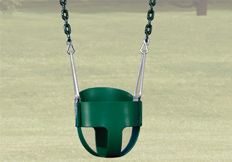 Load image into Gallery viewer, Infant Swing - Green - 75" Soft Grip (10' Swing Beam)