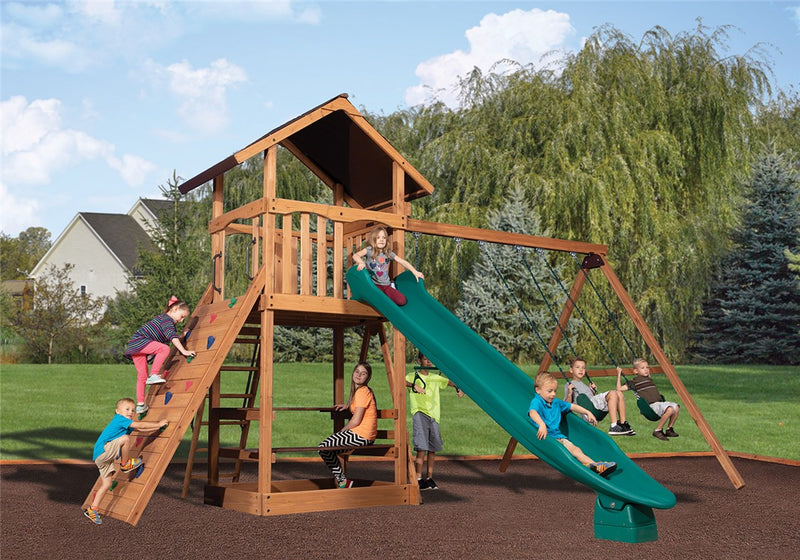 Load image into Gallery viewer, Olympian Outlook 1 Swing Set