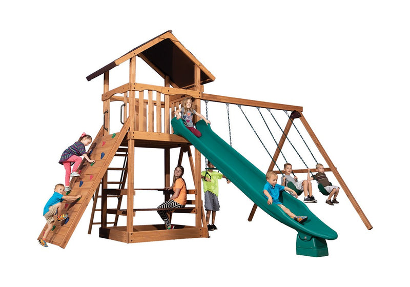 Load image into Gallery viewer, Olympian Outlook 1 Swing Set
