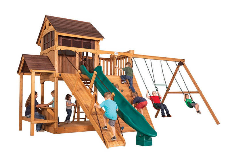 Load image into Gallery viewer, Olympian Outlook XL 2A Swing Set