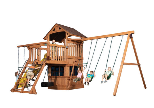 Olympian Outlook XL 3 Swing Set