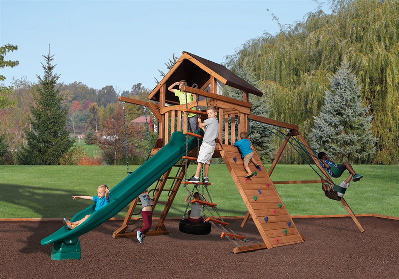 Load image into Gallery viewer, Olympian Summit 1 Swing Set