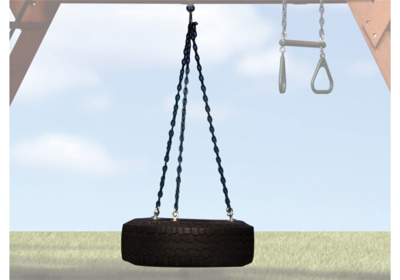 Load image into Gallery viewer, Tire Swivel Swing w/ Hardware 30" Lenght