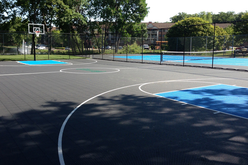 Load image into Gallery viewer, Pro/College Basketball Court Kit 14