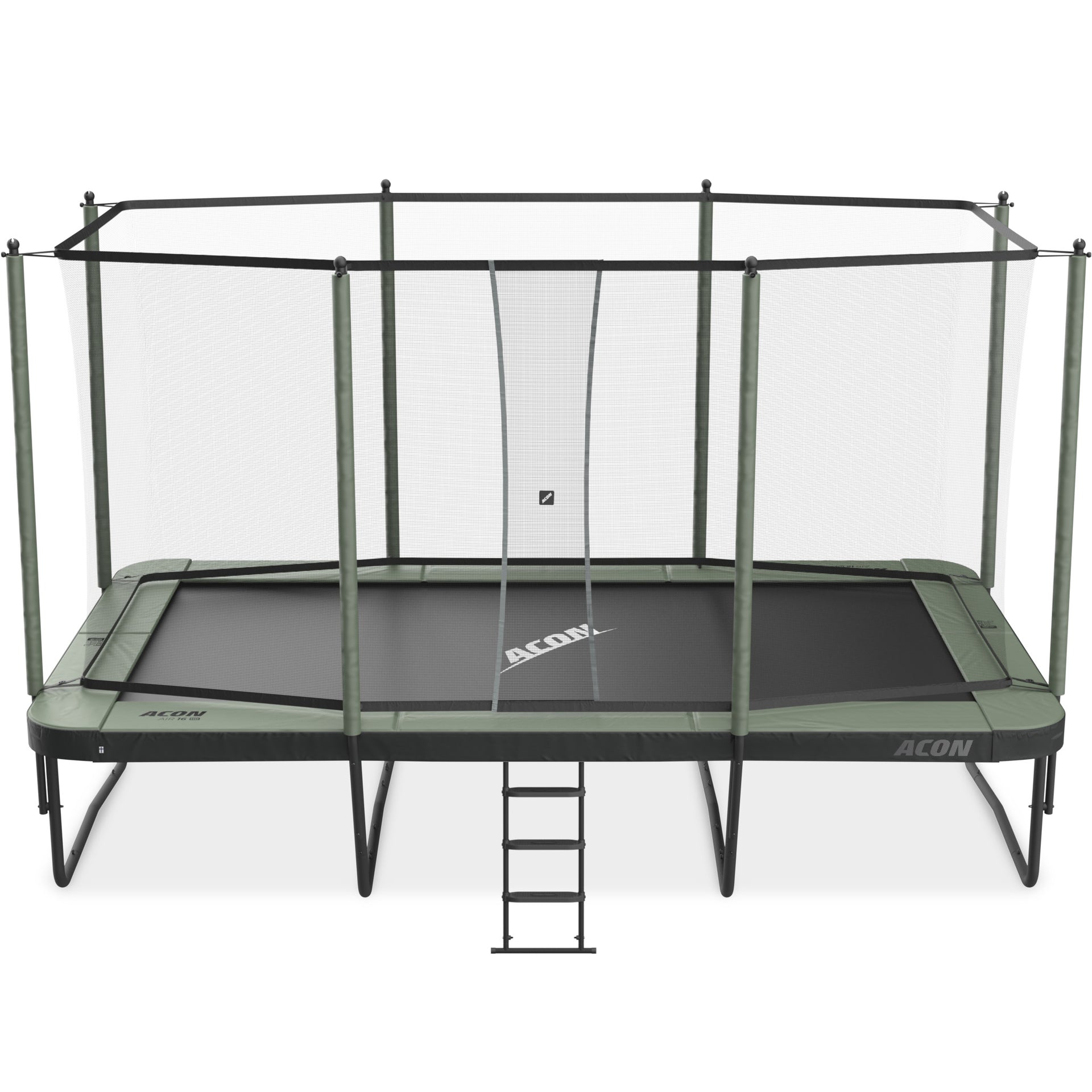 ACON Air 16 Sport HD Trampoline with Net and Ladder – Marin Backyards