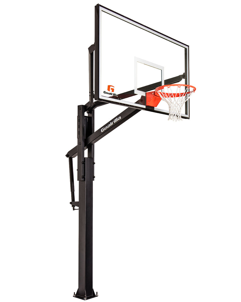 Load image into Gallery viewer, Goalrilla FT72G - 72" In-Ground Glass Backboard