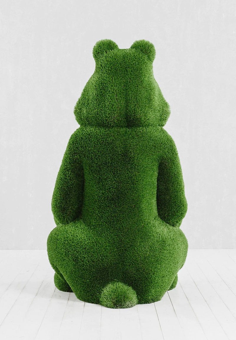 Load image into Gallery viewer, Topiary Grass Bear with Basket