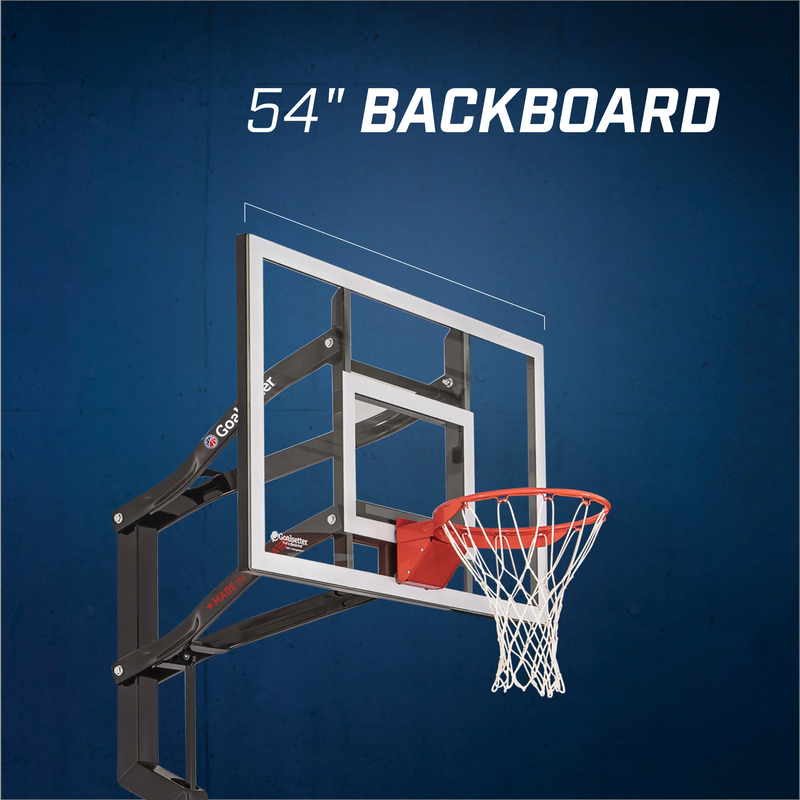 Load image into Gallery viewer, Goalsetter Contender 54" (Glass Backboard)