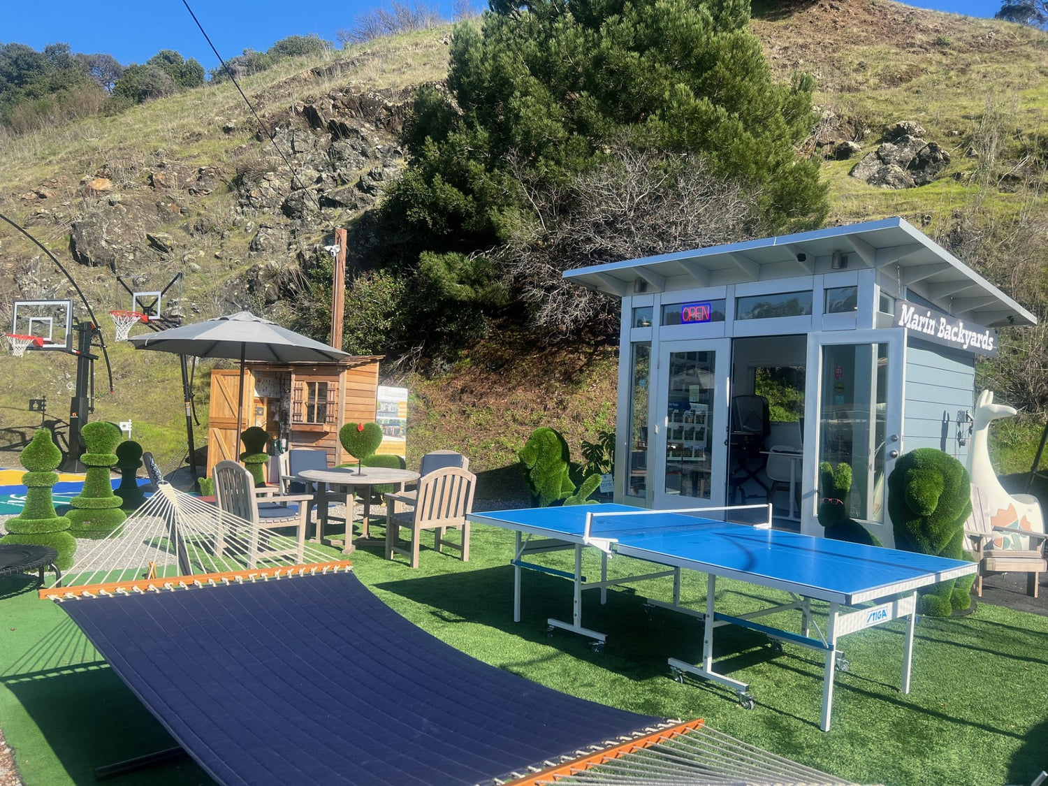 Marin Backyards Mill Valley, California