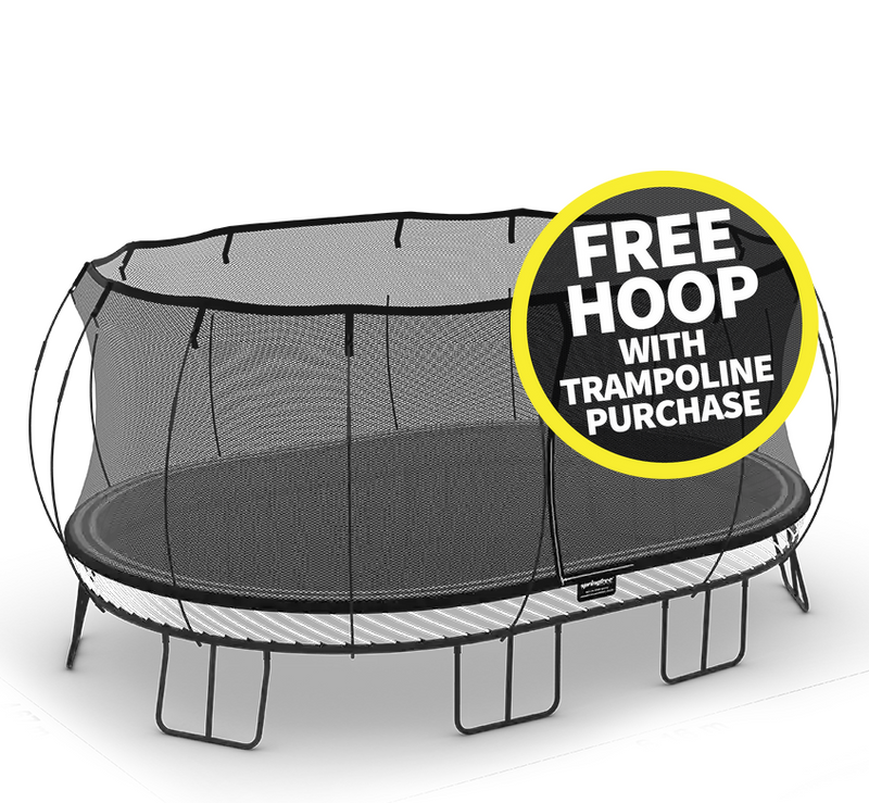 Load image into Gallery viewer, Springfree® Jumbo Oval Trampoline 12' x 19'