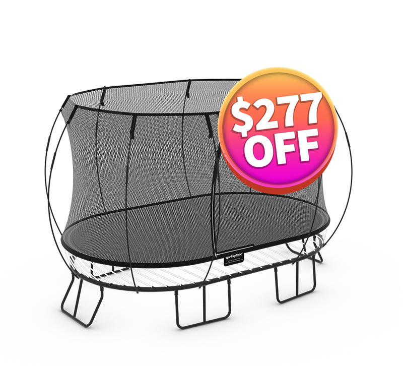Load image into Gallery viewer, SpringFree Large Oval Trampoline 8' x 13'