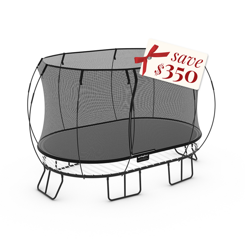 Load image into Gallery viewer, SpringFree Large Oval Trampoline 8' x 13'