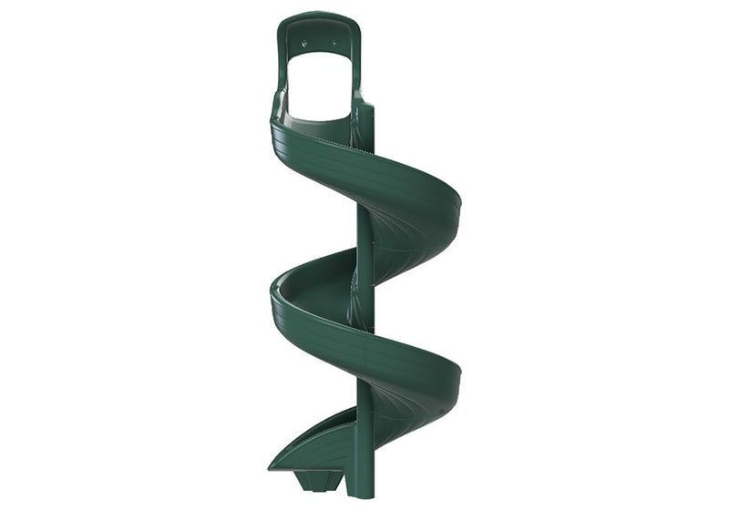 Load image into Gallery viewer, Open Spiral Slide 9' Green