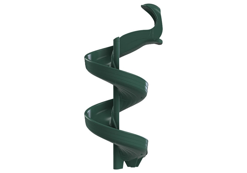 Load image into Gallery viewer, Open Spiral Slide 9' Green