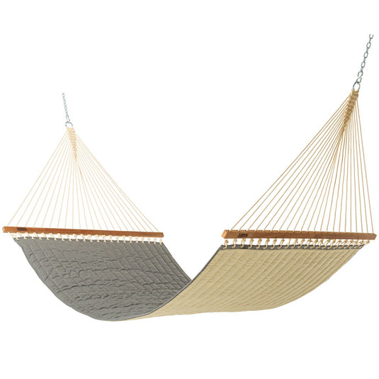 Quilted Hammock - Sunbrella Cast Slate 1