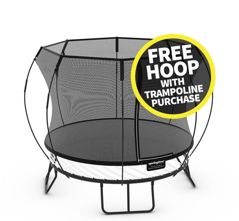 Load image into Gallery viewer, SpringFree Compact Round Trampoline 8'