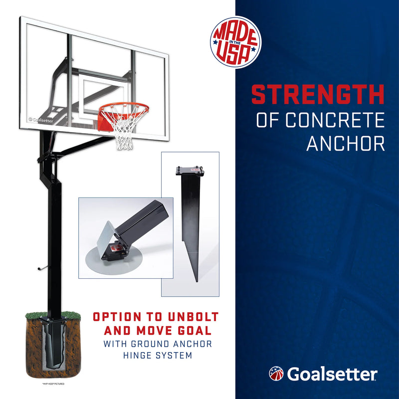 Load image into Gallery viewer, Goalsetter All American 60" (Glass Backboard)