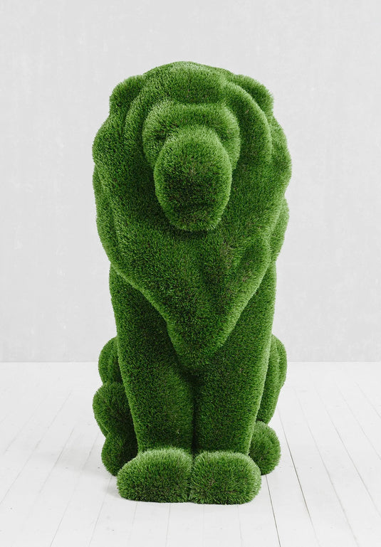 Topiary Lion Big 1 Marin Backyards