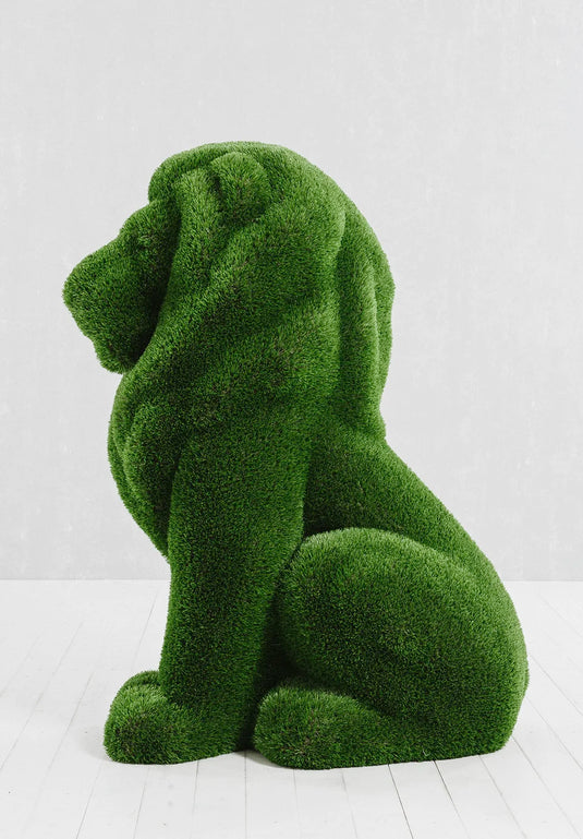 Topiary Lion Big 3 Marin Backyards