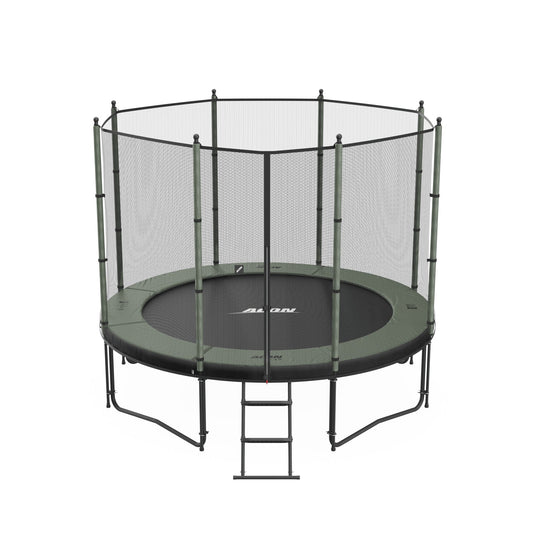 ACON Air 10ft Standard Trampoline with Net and Ladder Model 1 Marin Backyards