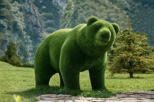 Topiary Grass Bear