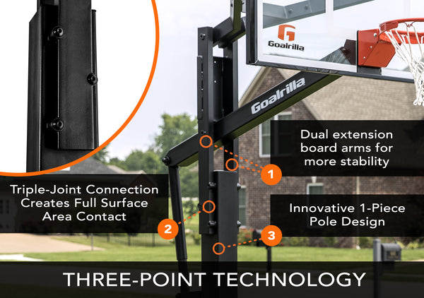 Load image into Gallery viewer, Goalrilla FT60 - 60" In-Ground Pro-Performance