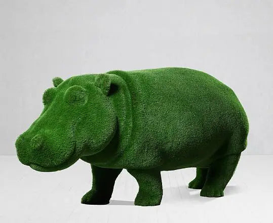 Load image into Gallery viewer, Topiary Hippo