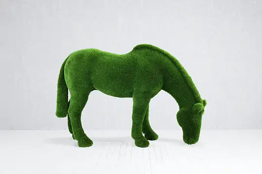 Load image into Gallery viewer, Topiary Grazing Horse