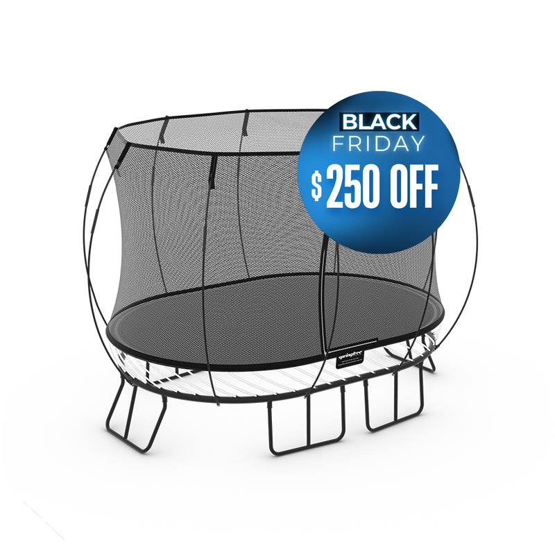 Load image into Gallery viewer, SpringFree Medium Oval Trampoline 8' x 11'
