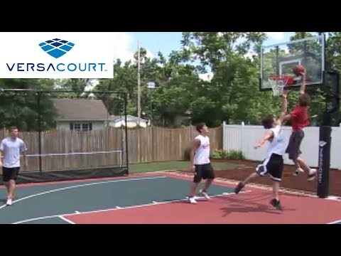 Load and play video in Gallery viewer, Half Basketball Court Kit 10