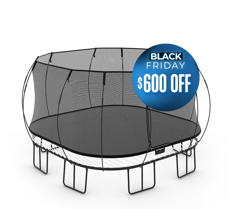 Load image into Gallery viewer, SpringFree Jumbo Square Trampoline 13' x 13'