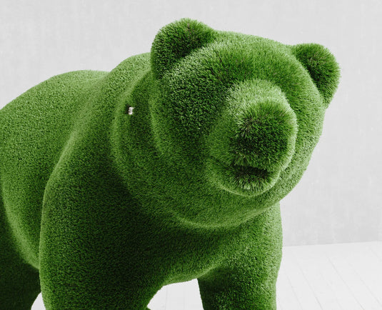 Topiary Grass Bear