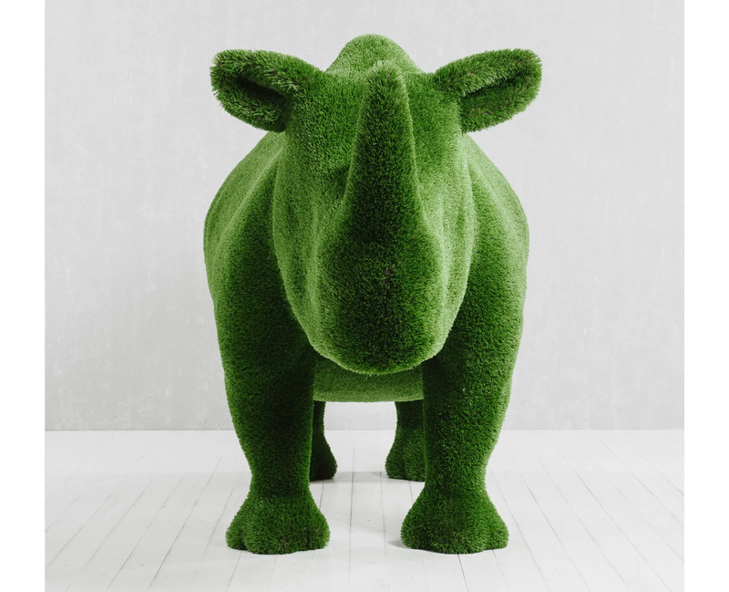 Load image into Gallery viewer, Topiary Rhinoceros