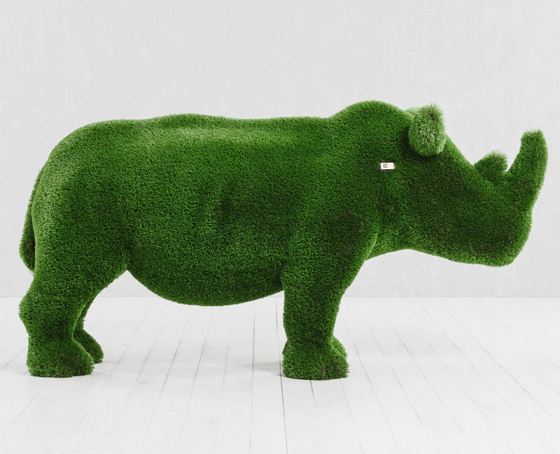 Load image into Gallery viewer, Topiary Small Rhinoceros