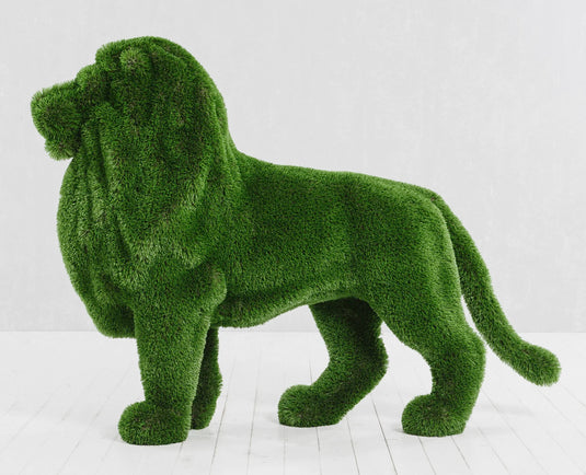 Topiary Standing Lion