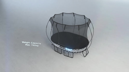 springfree trampoline compact oval video