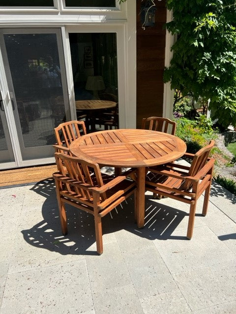 Reviving Elegance: Transforming Teak with Marin Backyards' 5-Step Restoration Process