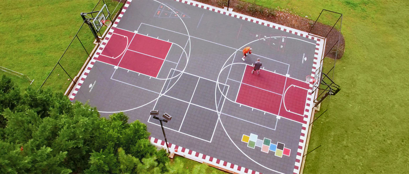 Basketball sports court | Marin Backyards | Shop Sports Courts