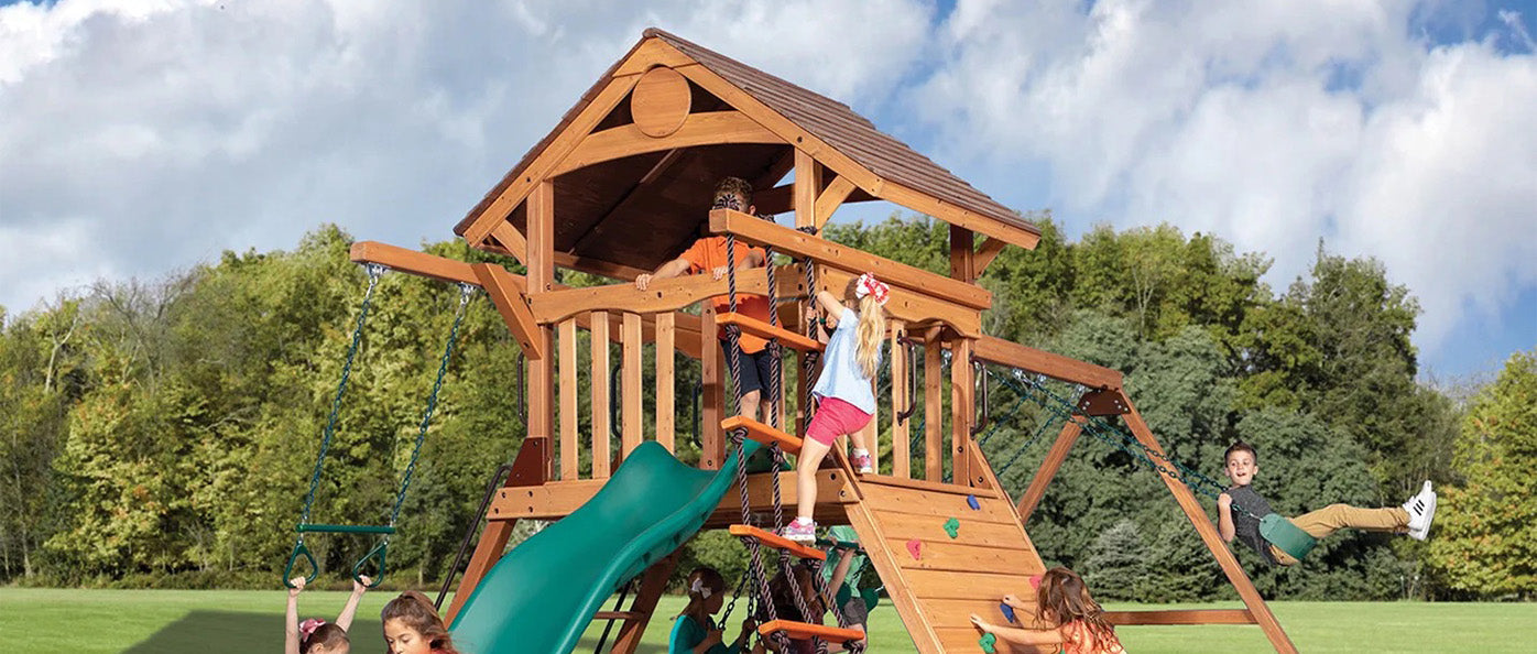 Marin Backyards | Backyard Adventures Series | Shop Summit Series Playsets