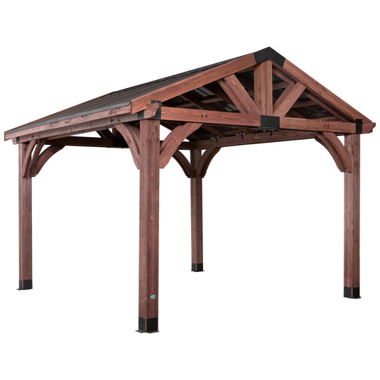 wood gazebo 12ft x 10ft