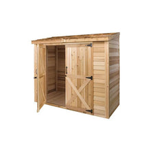 Load image into Gallery viewer, CedarShed 8&#39;x 3&#39; Bayside Double Door
