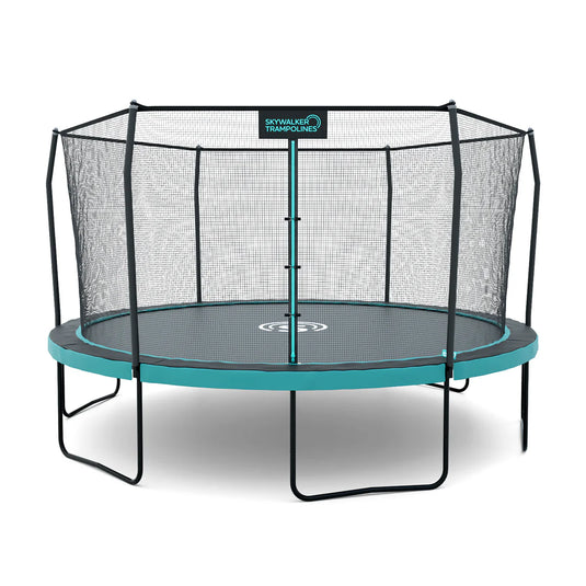 Signature Series 15' Round Outdoor Trampoline with Enclosure